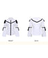 Ribbon Trim Puff Sleeve Blouse